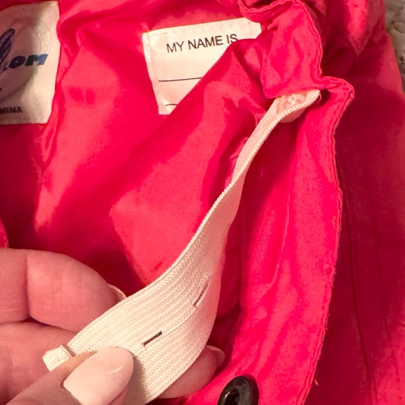 Slalom Ski Pants for Kids adjustable waist size 4 orange - Picture 8 of 10